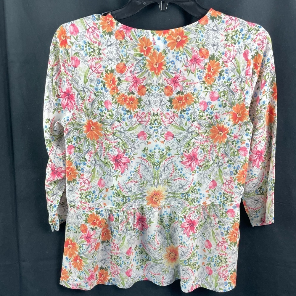 J Jill floral rayon top - Picture 2 of 7
